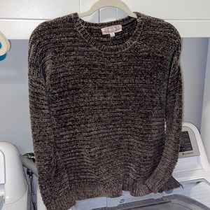 Olive Chenille Sweater